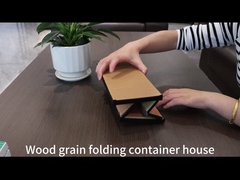 폴드형 모듈 미리 제조하는 사무실 조립식 콘테이너 집