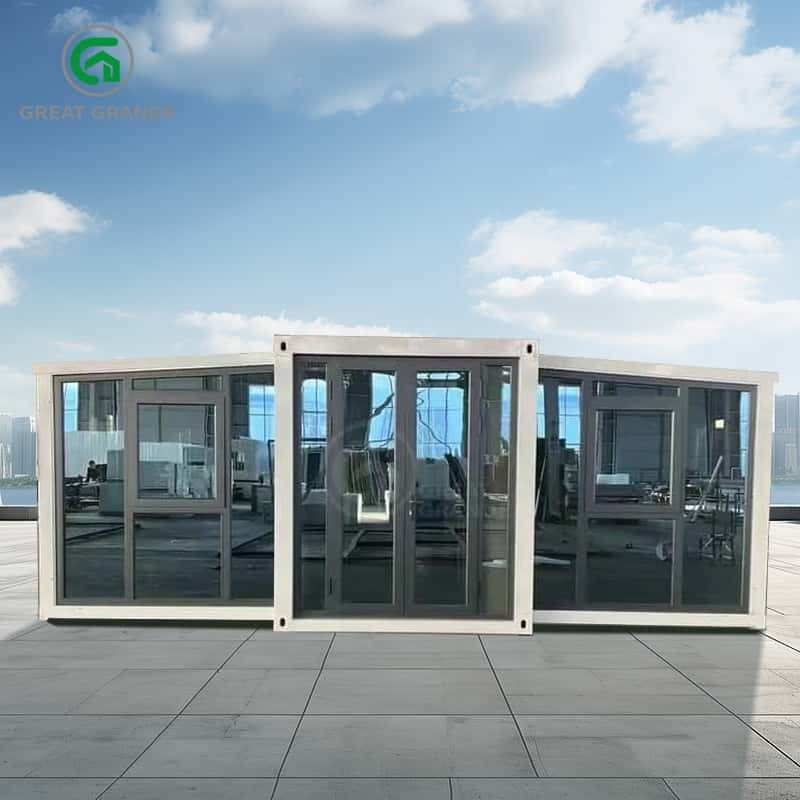 20FT 확장 가능한 운송 컨테이너 홈 제조자 벽 단열 및 음 절연을위한 복합 패널