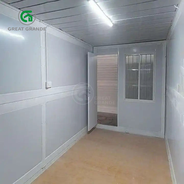20ft 폴드 아웃 컨테이너 하우스 제조업자 쿼어 튜브 젤리화 스틸 빠른 설치